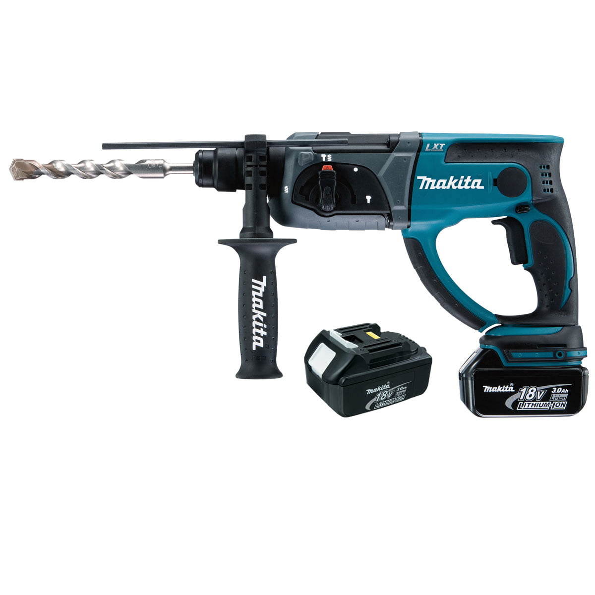 Перфоратор Makita DHR202RFE, SDS-plus, 21В, 2,8 Дж, от аккумулятора
