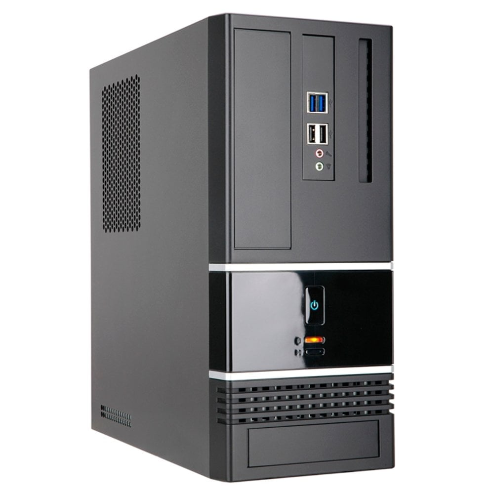 Компьютерный корпус INWIN BK623BL USB 3.0 (Micro-ATX, RB-S400BN1-0, 400W, 2xUSB 3.0, 2xUSB 2.0+Audio, черный)