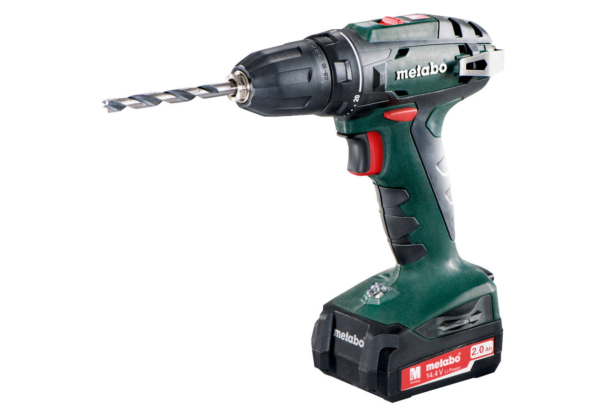 Дрель-шуруповерт Metabo BS 14.4 Li, 14,4 В, 2 Ач, 40 Нм, щеточный