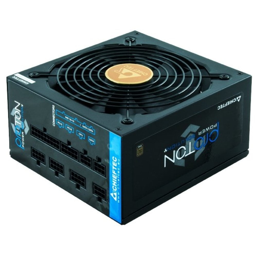 Блок питания Chieftec Proton BDF-850C, 850Вт, 80 PLUS Bronze, 140мм, модульный, черный