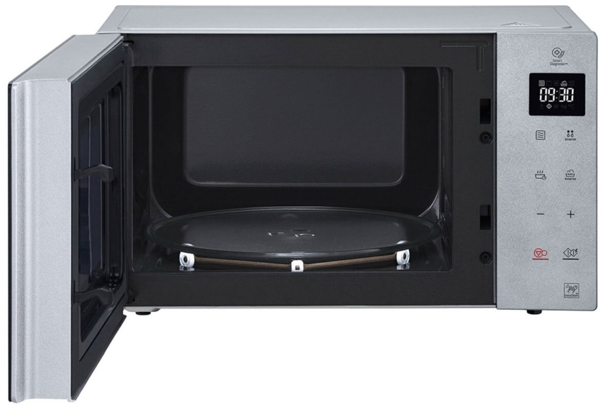Микроволновая печь LG MW25R35GISL стальной/черный, 25 л, 1000 Вт, переключатели - сенсор