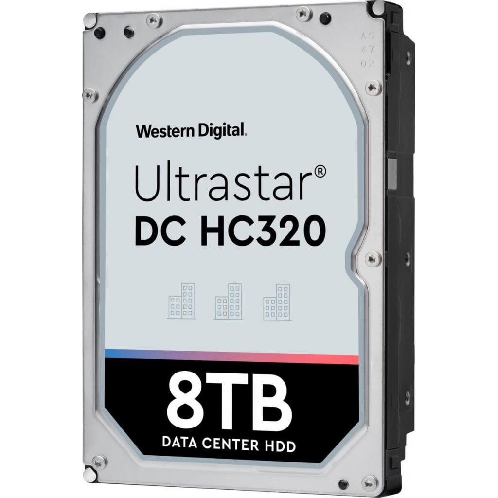 Жесткий диск HDD WD Ultrastar DC HC320 8Tb 7200rpm SATA-III 256Mb 3.5"