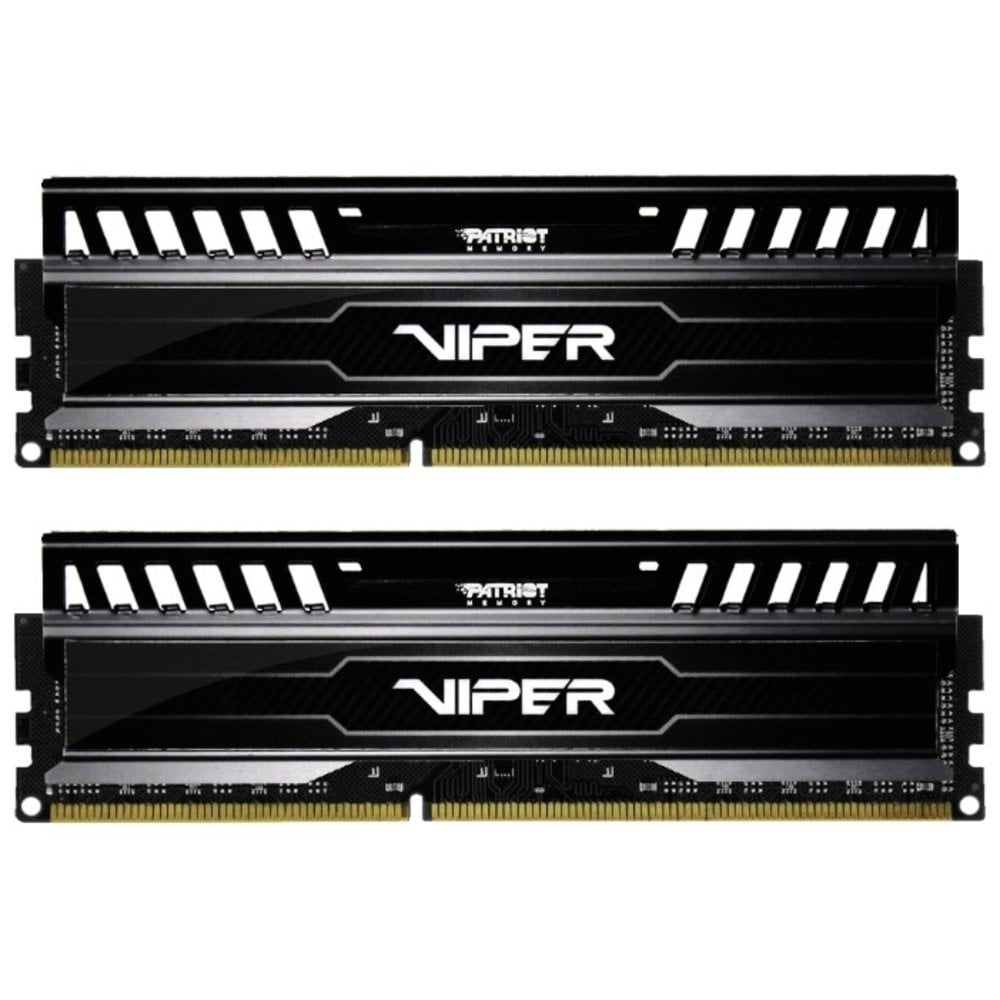 Оперативная память Patriot Viper 3, DDR3, 16GB (2x8 GB), 1600 MHz, CL9, DIMM, радиатор, черный
