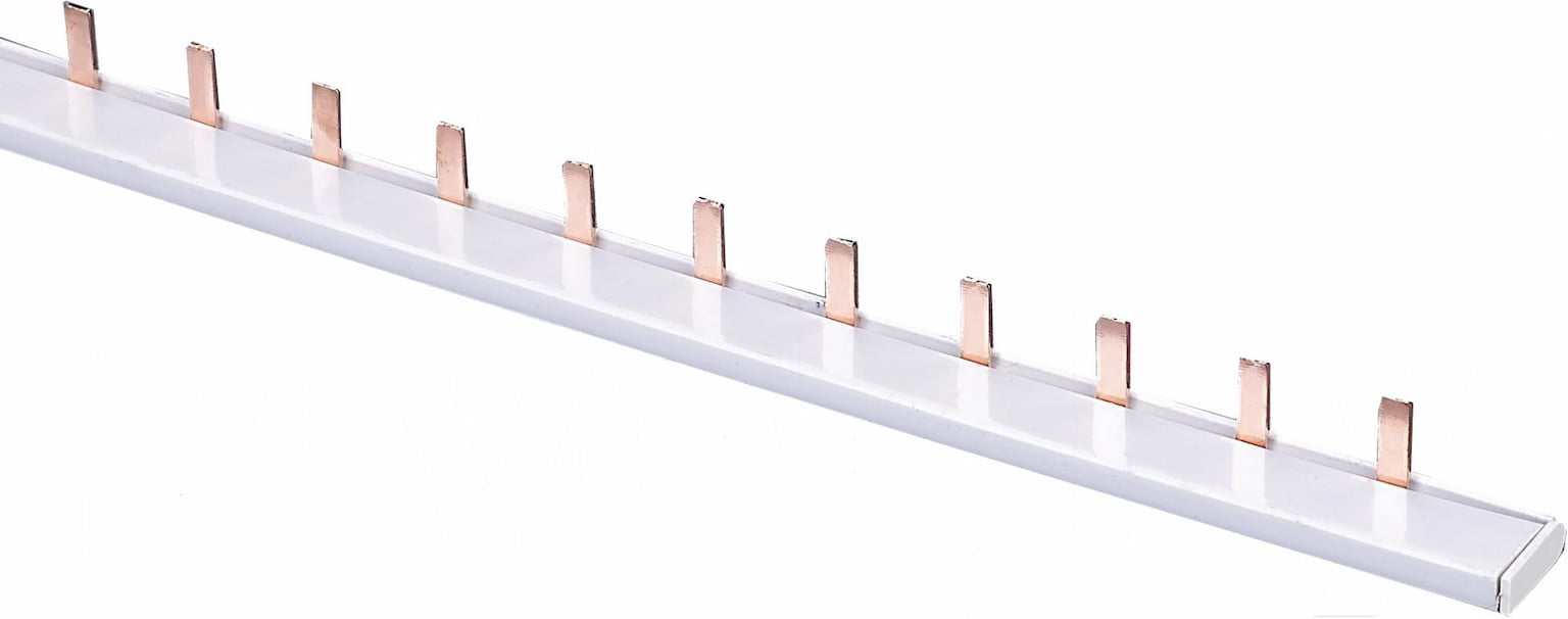 Шина соединительная типа PIN (штырь) 1P до 63А (дл.1м) ШС-101 DEKraft 32030DEK