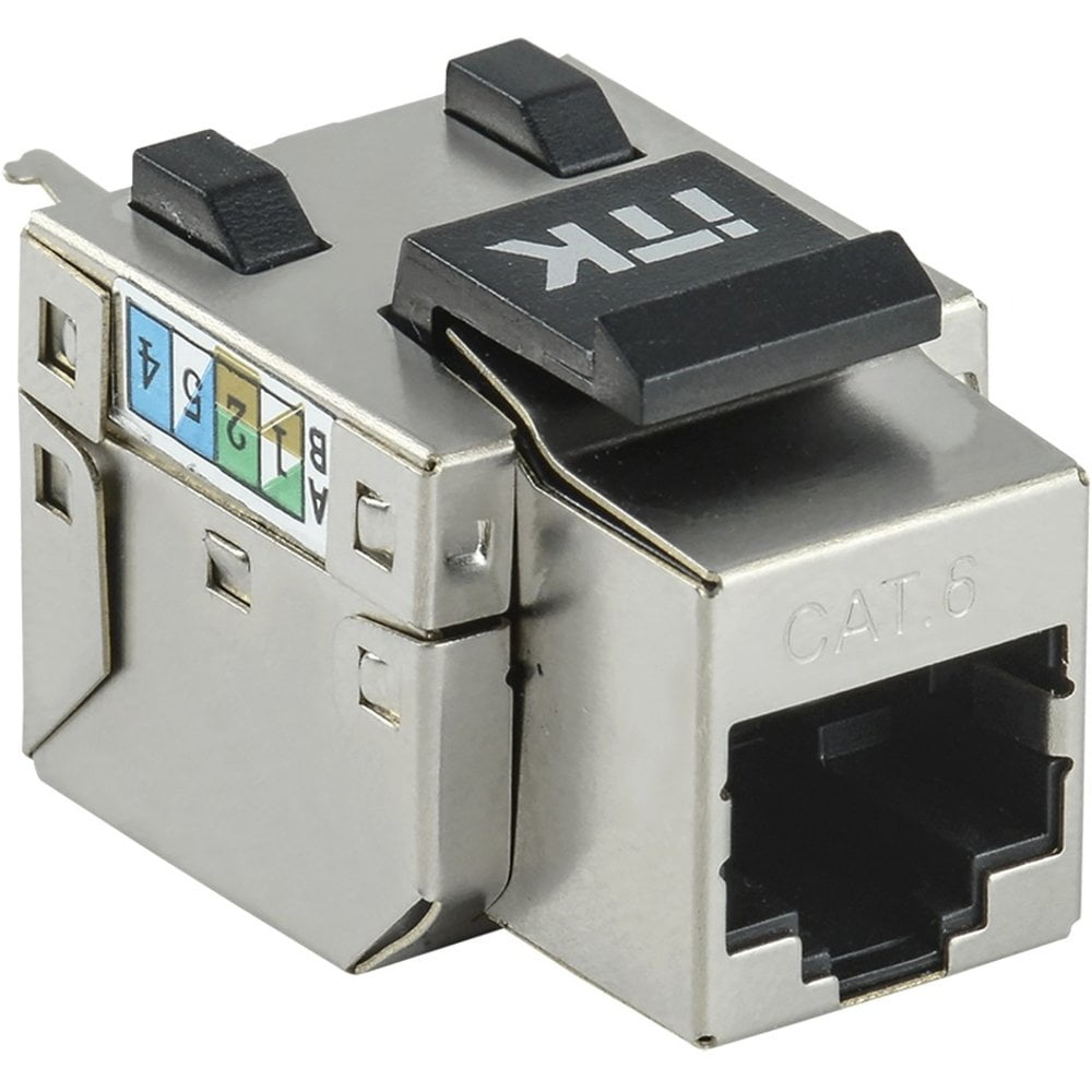 Модуль ITK Keystone Jack кат. 6 FTP 110 IDC 90 град. розет. ITK Модуль Keystone Jack кат. 6 FTP 110 IDC 90 град. розет.
