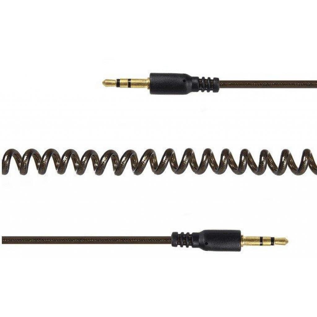 Кабель аудио Cablexpert CCA-405-6, Jack3.5 - Jack3.5, 2м, спиральный