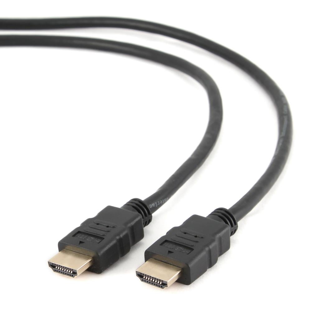 Кабель Cablexpert HDMI CC-HDMI4L-6, 19M/19M, v2.0, серия Light, позол.разъемы, экран, 1.8м, черный, пакет