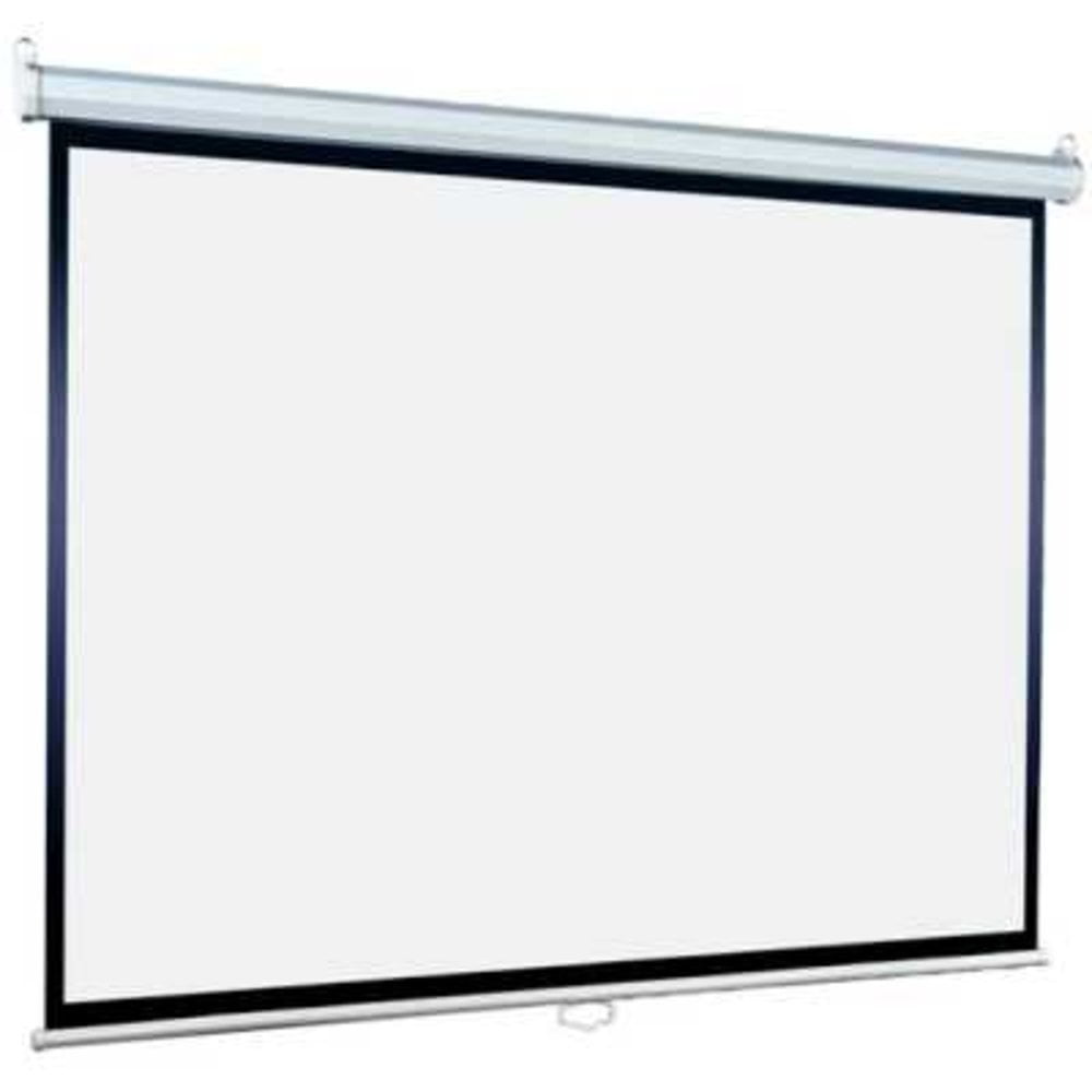 Настенный экран Lumien Eco Picture 153х203см (рабочая область 147х197 см) Matte White восьмигранный корпус, возможность потолочн./настенного крепления, уровень в комплекте, 4:3 (треугольная упаковка)