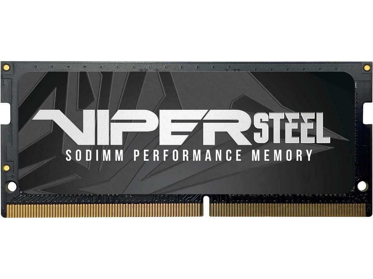 Оперативная память Patriot Viper Steel, DDR4, 16GB (1x16 GB), 2400 MHz, CL15 SO-DIMM