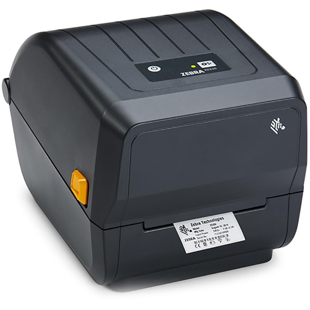 Принтер этикеток термотрансферный Zebra TT ZD220 203 dpi, 102 мм/сек, USB, черный