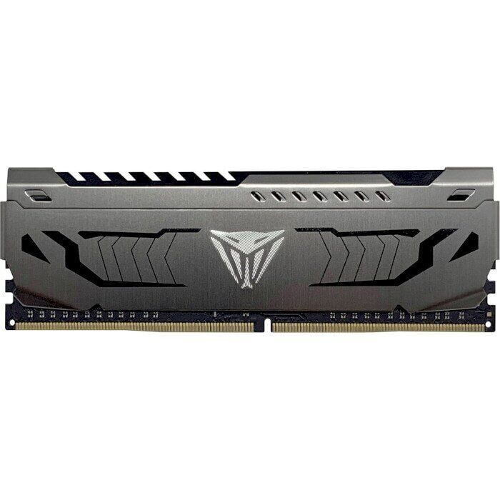 Оперативная память Patriot Viper Steel, DDR4, 16GB (1x16 GB), 3200 MHz, CL16, DIMM, радиатор, черный