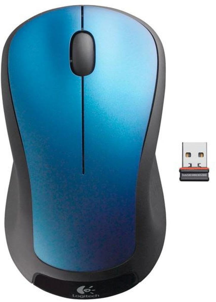 Мышь LOGITECH Wireless Mouse M310 New Generation - PEACOCK BLUE - 2.4GHZ - EMEA