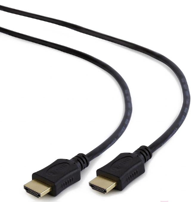 Кабель Cablexpert HDMI CC-HDMI4L-10, 19M/19M, v2.0, серия Light, позол.разъемы, экран, 3м, черный, пакет