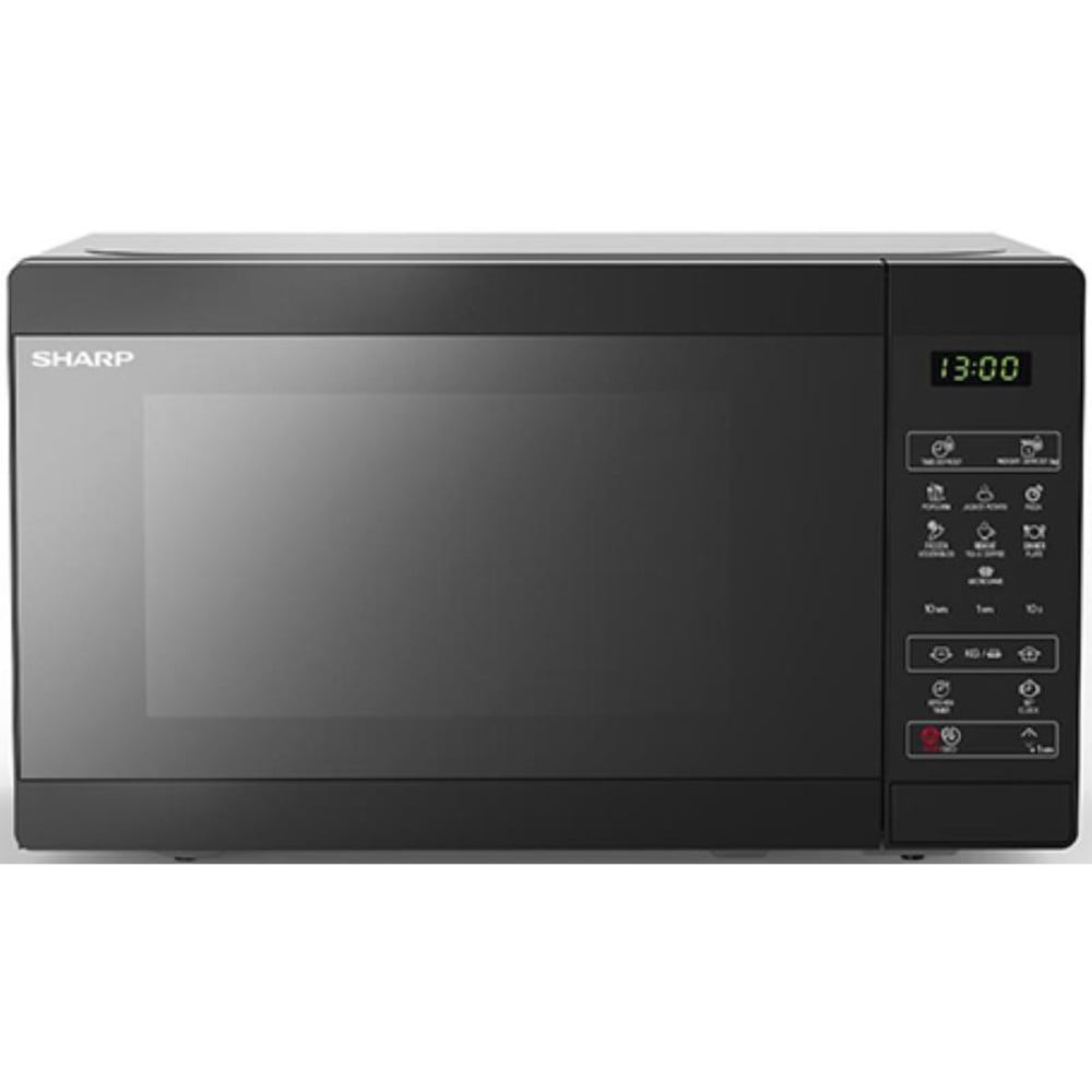 Микроволновая печь Sharp R-2800RK черный, 20 л, 800 Вт, переключатели - сенсор