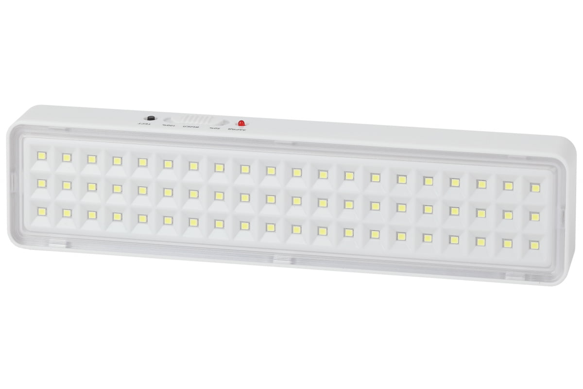 Светильник светодиодный аварийный непостоянный ЭРА 60LED 5ч IP20 (40/1600)