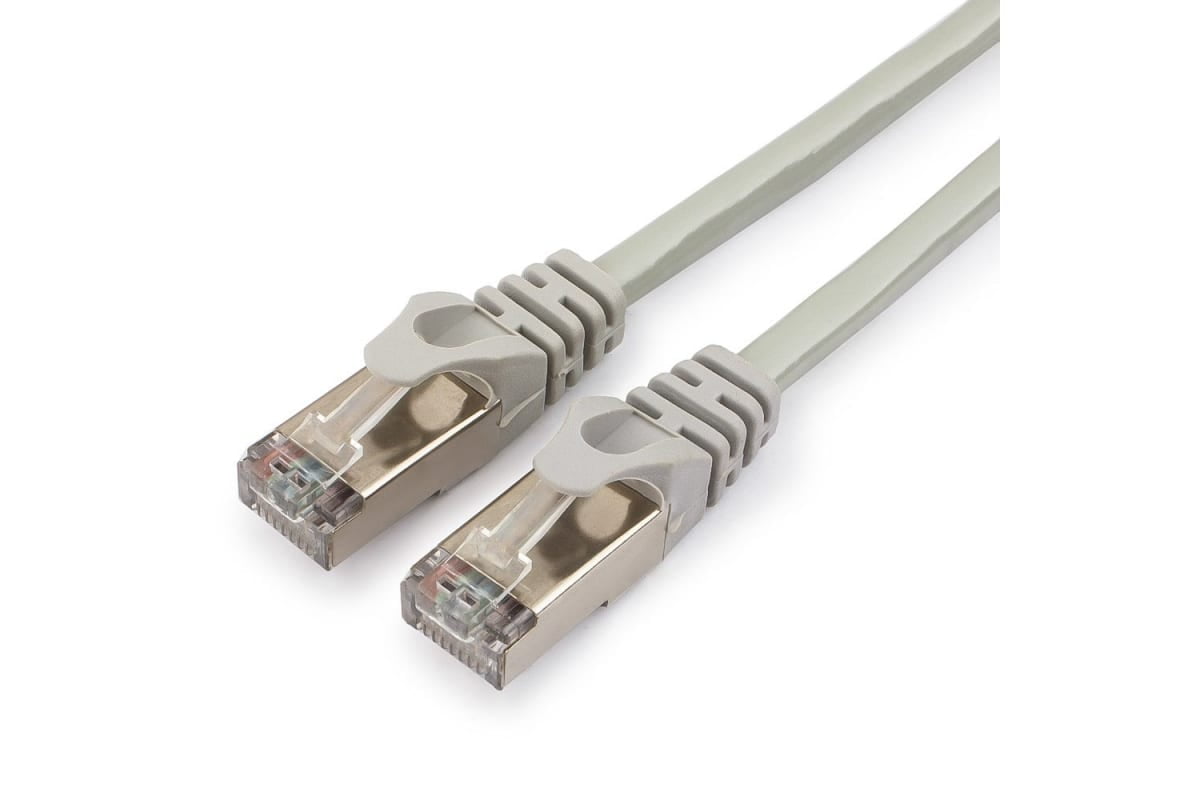Патч-корд FTP Cablexpert cat.6, 1м, литой, многожильный, серый