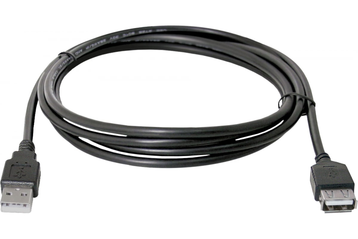 Кабель USB Defender USB02-17 USB2.0 AM-AF, 5.0м