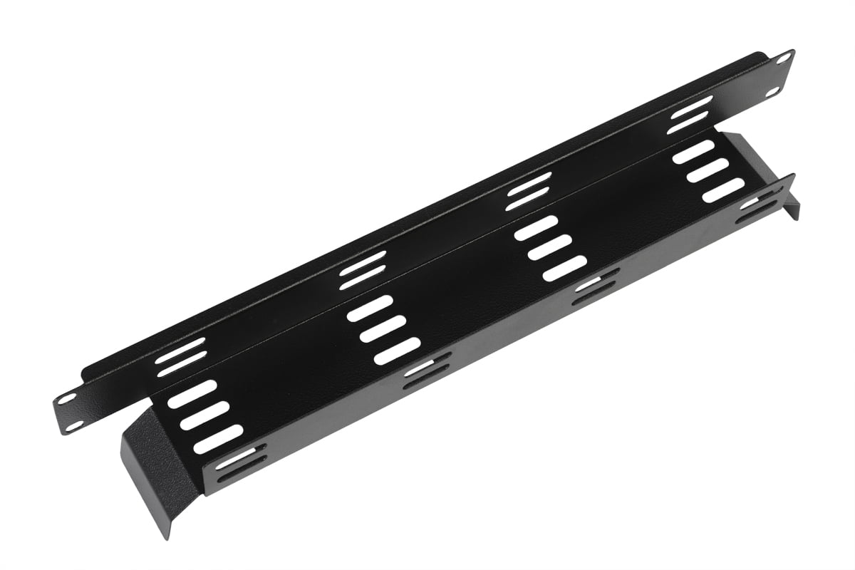 Лоток кабельный горизонтальный 19", черный (ГКО-Л-1-9005)