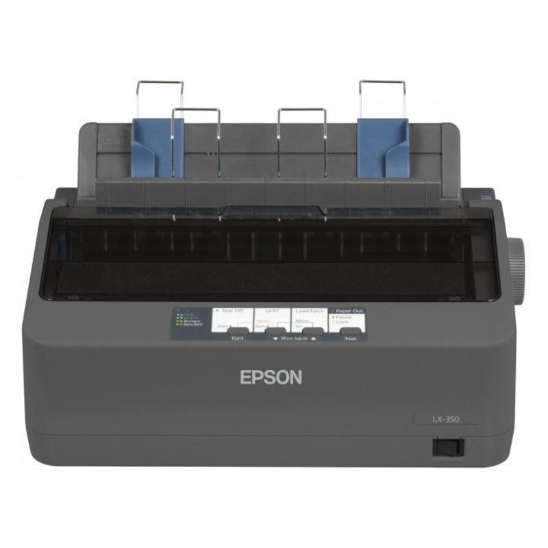 Принтер матричный Epson LX-350 (C11CC24031/C11CC24032), (А4, 357 cps (12 cpi), USB, LPT, COM)