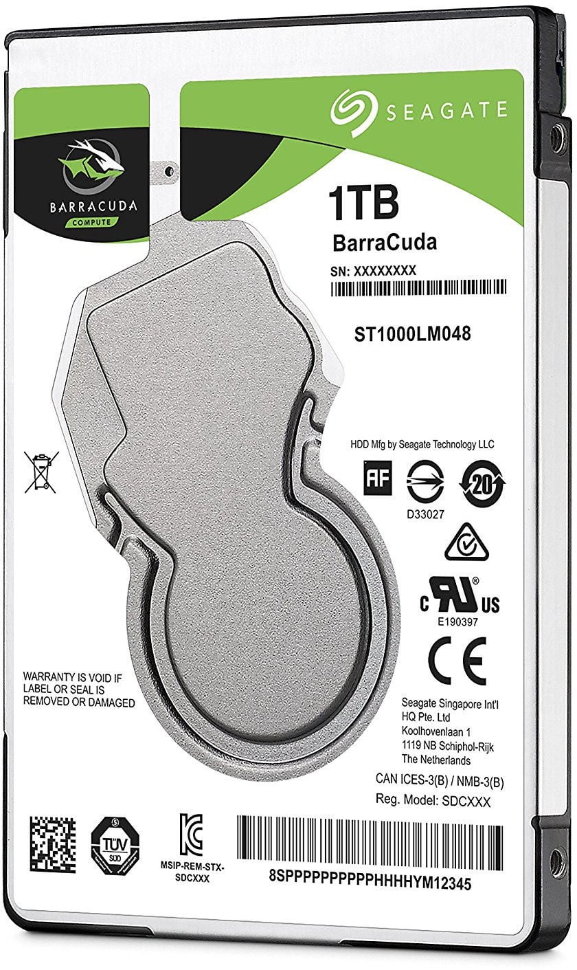 Жесткий диск HDD Seagate Barracuda 1Tb 5400rpm SATA 128Mb 2.5"