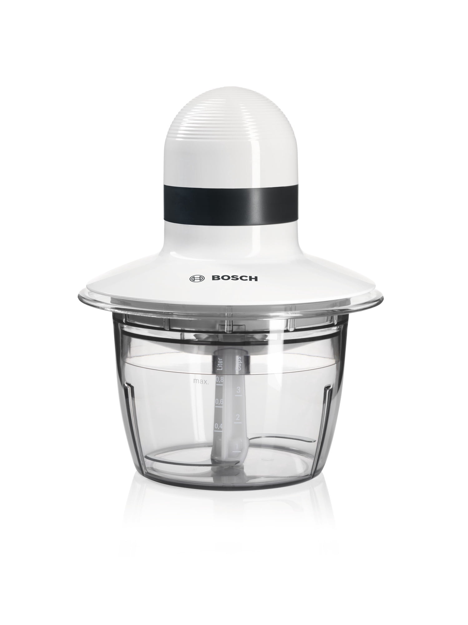 Измельчитель Bosch MMR08A1 400Вт, белый/черный