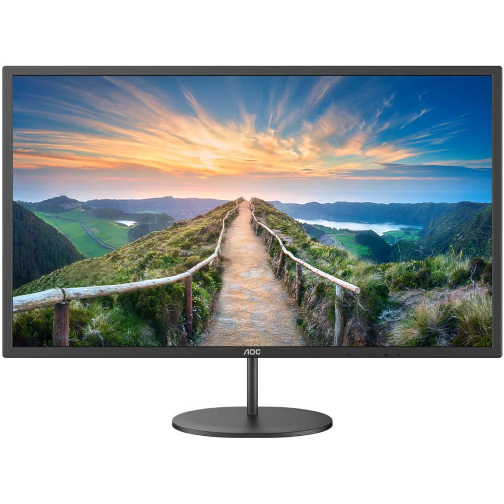 Монитор 31.5" AOC Q32V4 IPS 2560x1440, 75 Гц, 4 мс, 16:9, 250 кд/м2, 1xHDMI, 1xDP, 1x3.5 мм, черный