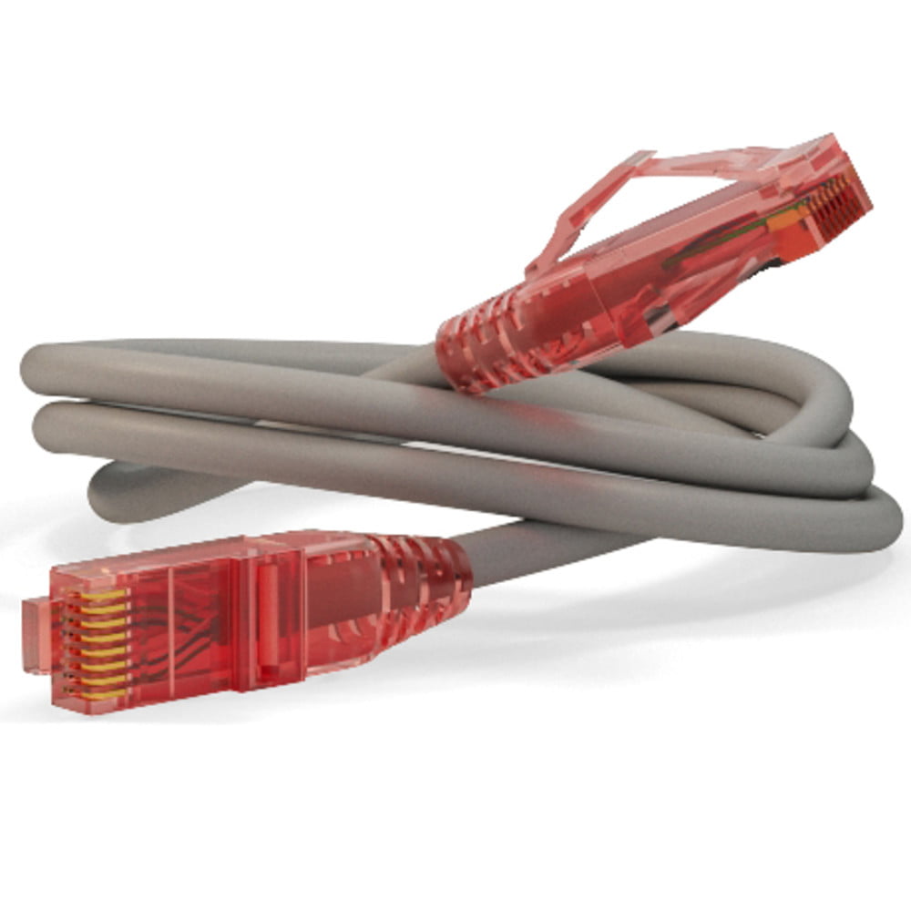 Патч-корд Hyperline U/UTP, Cat.5e, LSZH, 2 м, серый