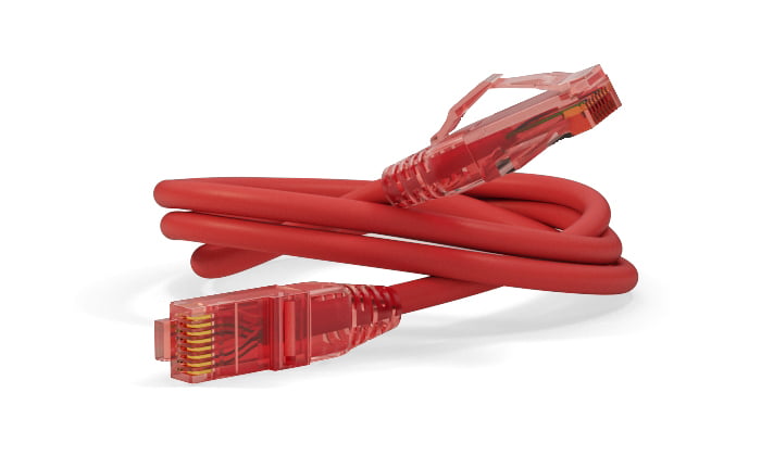 Патч-корд Hyperline PC-LPM-UTP-RJ45-RJ45-C5e-2M-LSZH-RD Патч-корд U/UTP, Cat.5e, LSZH, 2 м, красный