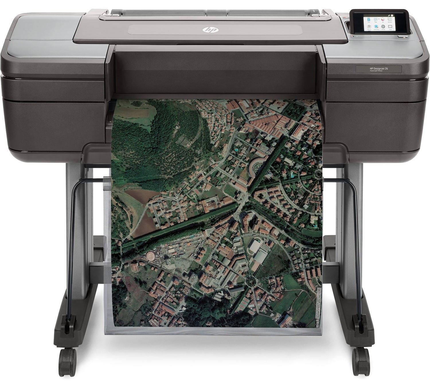 Плоттер струйный HP DesignJet Z6 Postscript (T8W15A), A1, цветной, 24", 610 мм, 2400x1200 dpi, USB, Gigabit Ethernet
