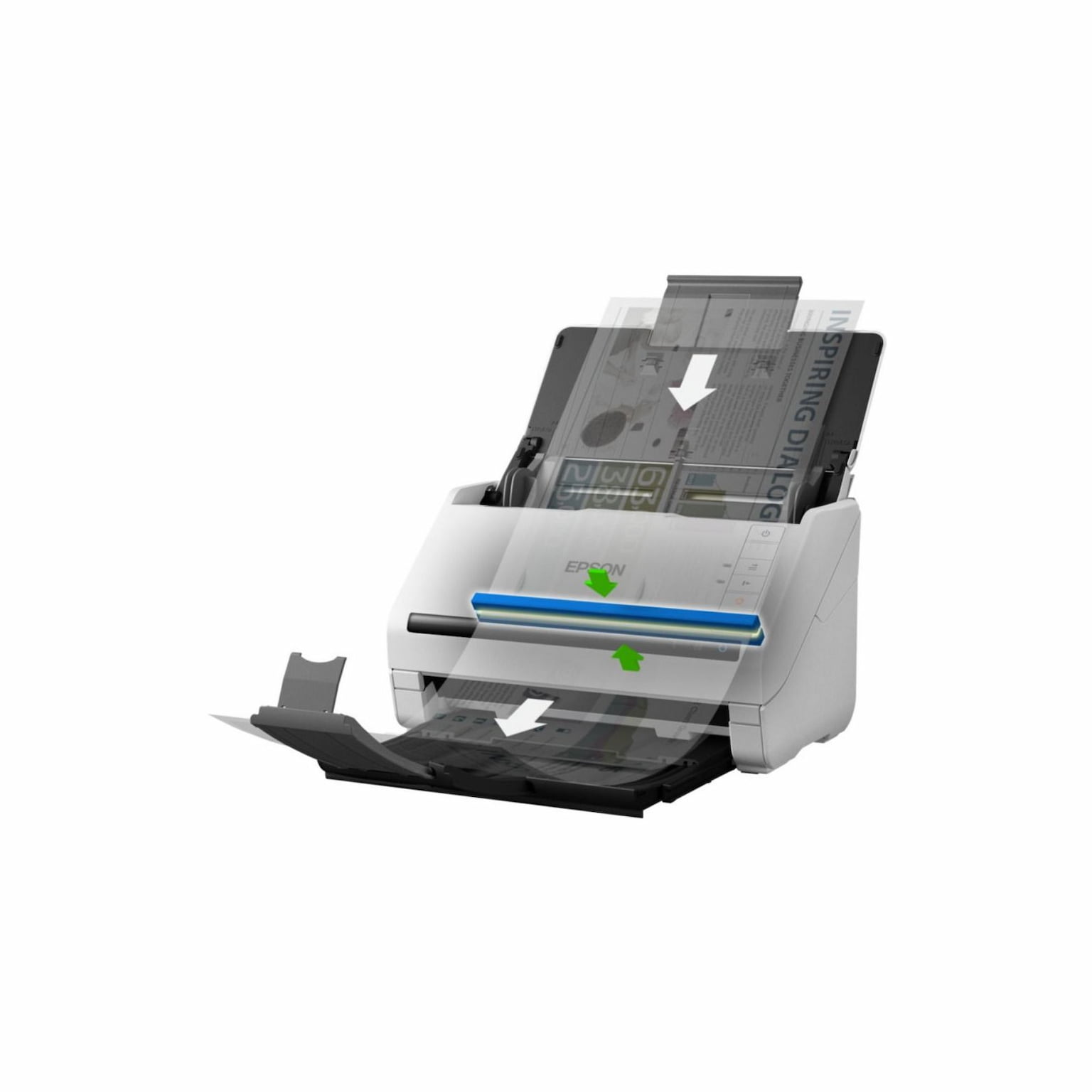 Сканер Epson WorkForce DS-530II A4