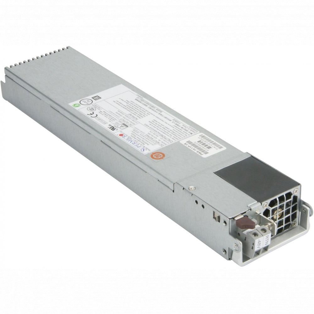 Серверный блок питания Supermicro PWS-1K11P-1R, 1010Вт, 40мм, 1U, серый