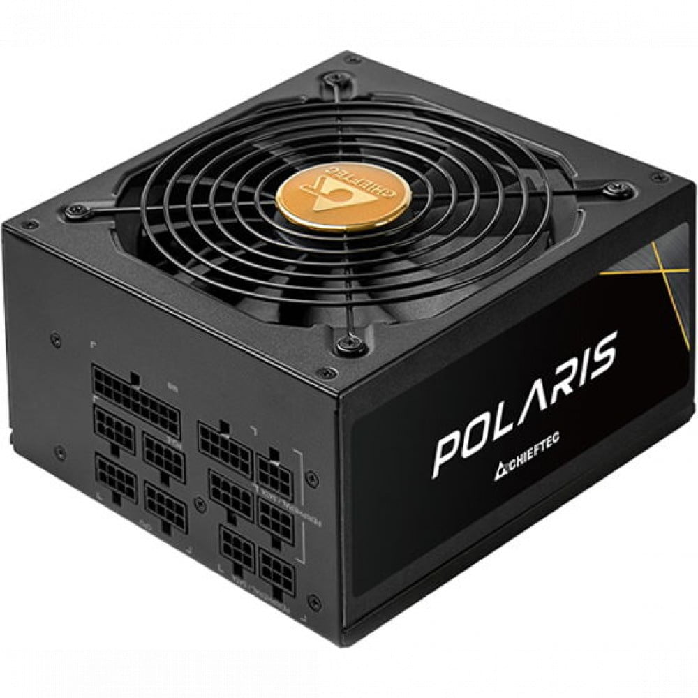 Блок питания Chieftec Polaris PPS-850FC, 850Вт, 80 PLUS Gold, 120мм, модульный, черный