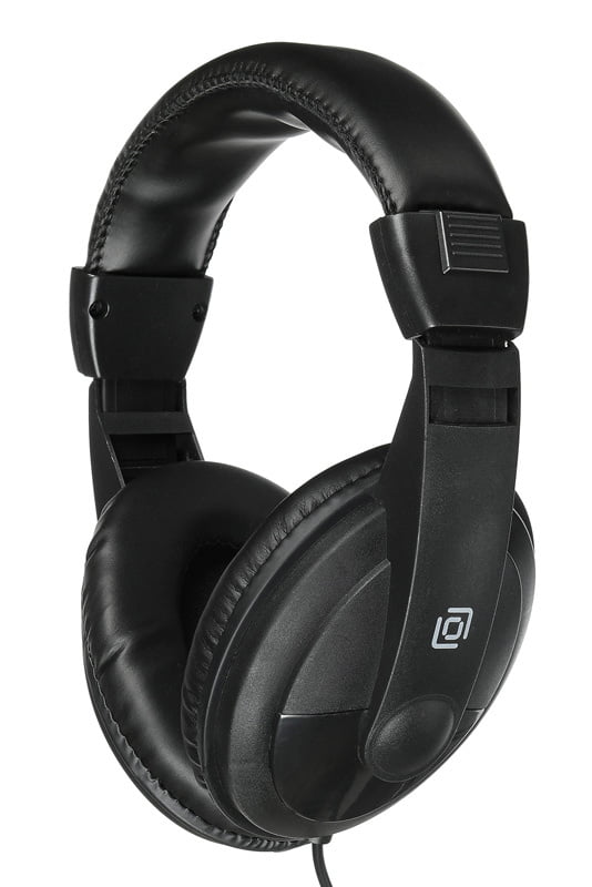 Проводные наушники Oklick HP-M211V черный, полноразмерные, Jack 3.5 мм