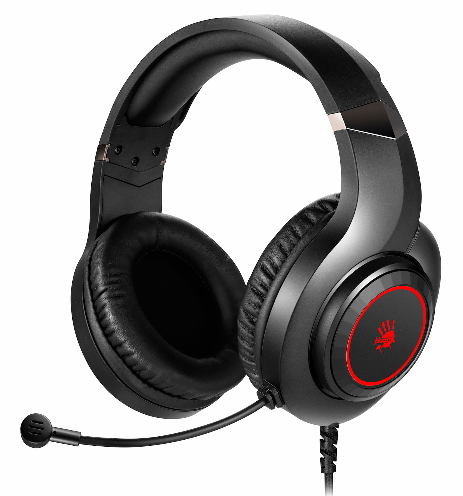 Гарнитура Bloody G220S чёрный, проводная, подсветка