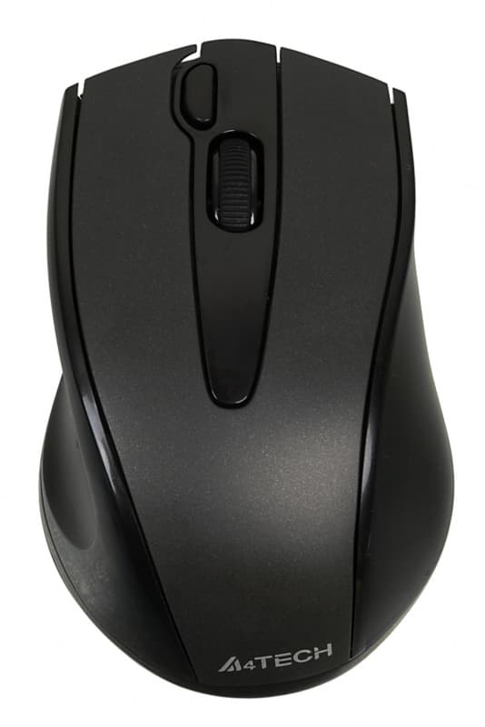 Мышь беспроводная A4Tech G9-500F черный, 1200 dpi, радиоканал, USB, кнопки - 4