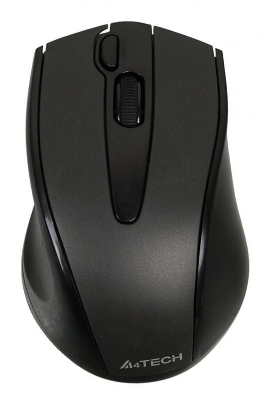 Мышь беспроводная A4Tech G9-500F черный, 1200 dpi, радиоканал, USB, кнопки - 4