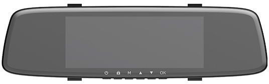 Видеорегистратор Sho-Me Combo Mirror WiFi Duo, 1920x1080, 7", с камерой заднего вида, GPS/ГЛОНАСС, Wi-Fi, G-сенсор, датчик движения, GPS-информатор