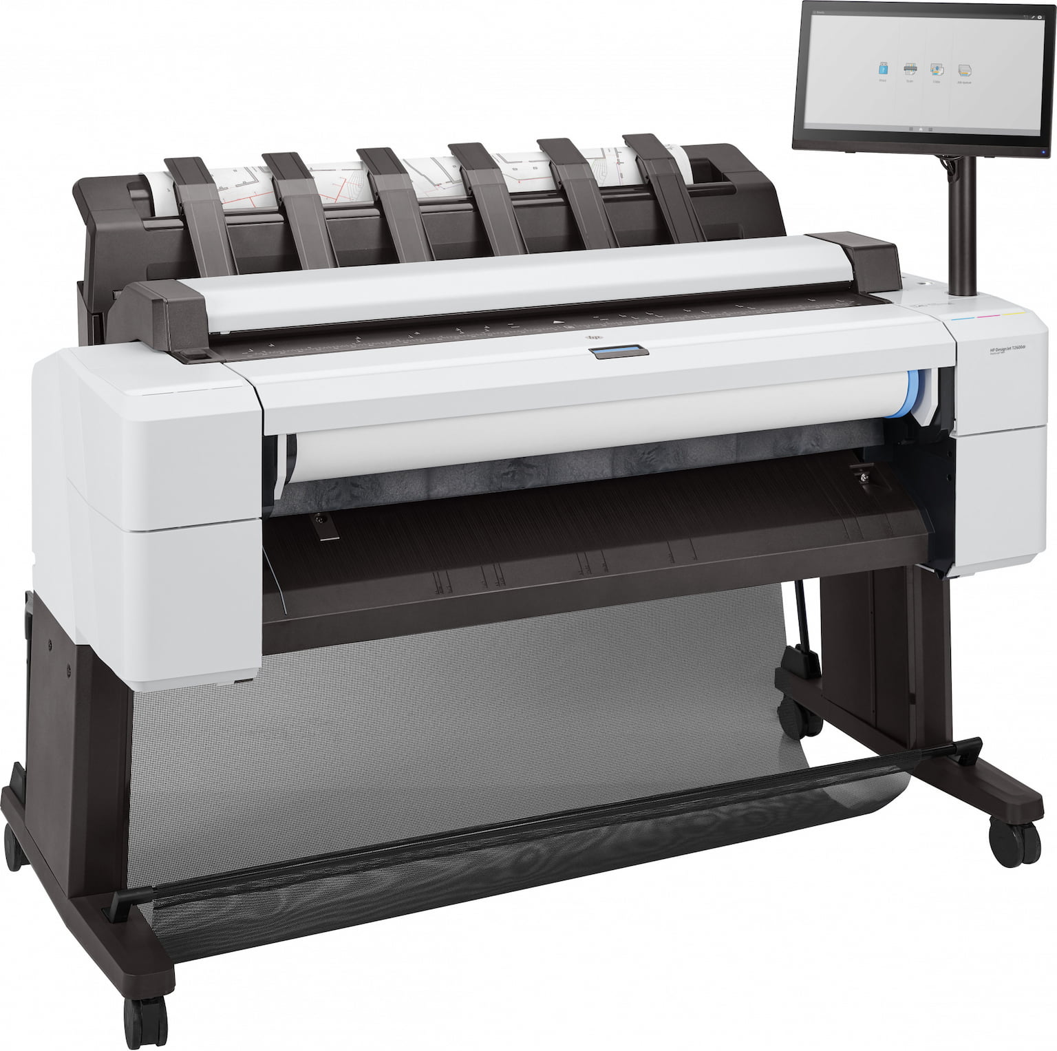 МФУ струйное широкоформатное HP DesignJet T2600PS 36-in MFP, (3XB78A#B19) принтер/сканер/копир