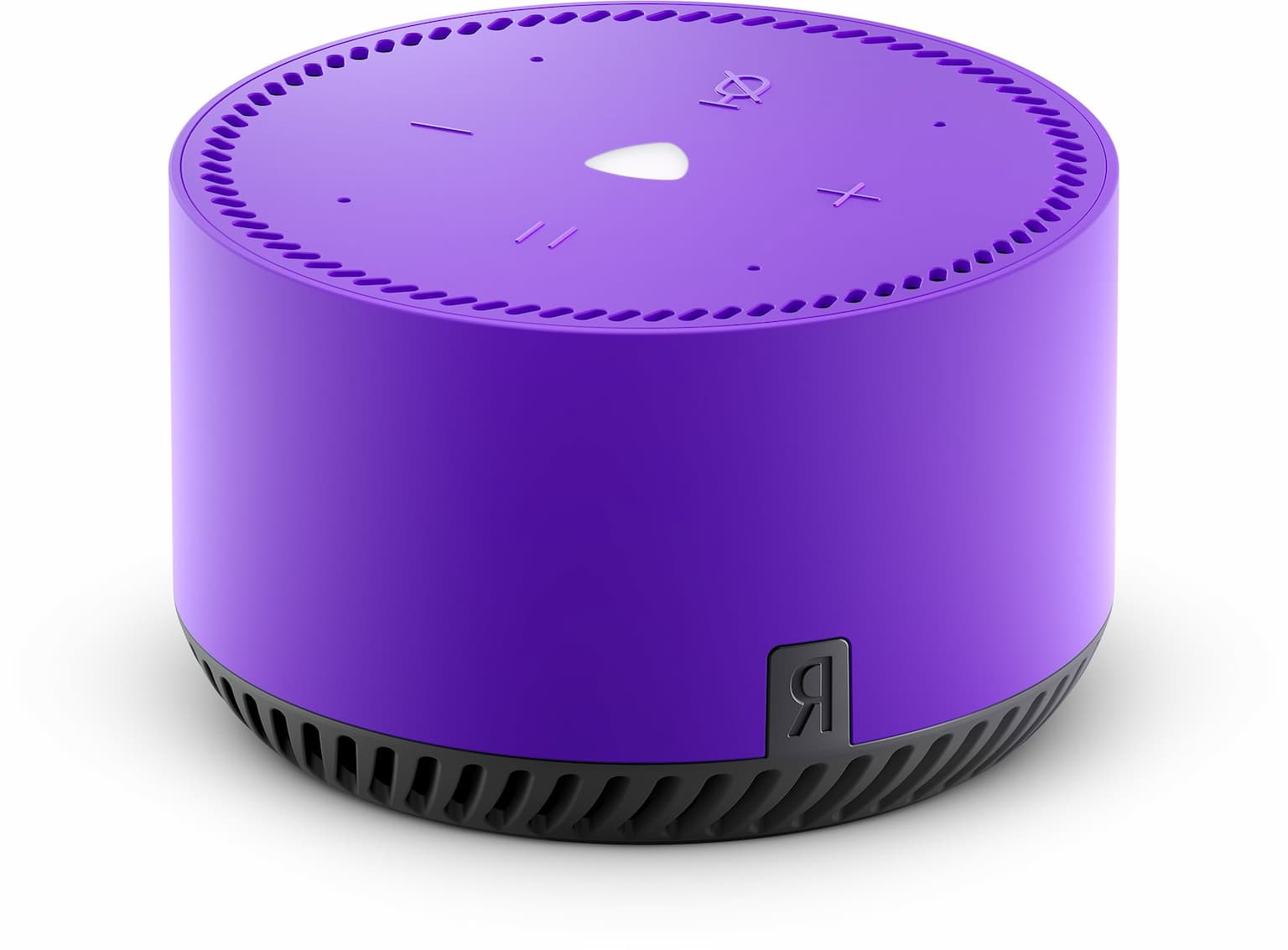 Умная колонка Яндекс Станция Лайт, 5Вт, компактная, 1 динамик, Алиса, Wi-Fi, Bluetooth, фиолетовый