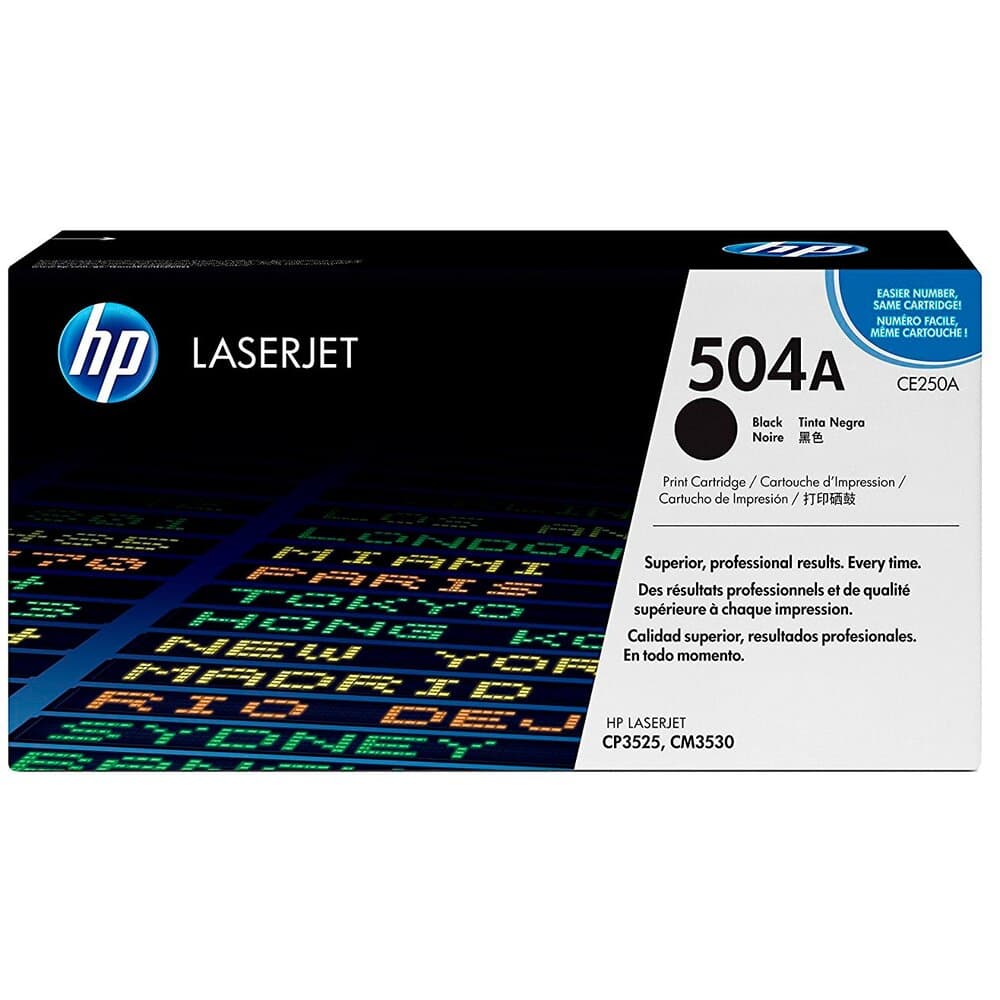 Картридж лазерный HP CE250A черный для CLJ CM3530/CP3525 5000 стр.