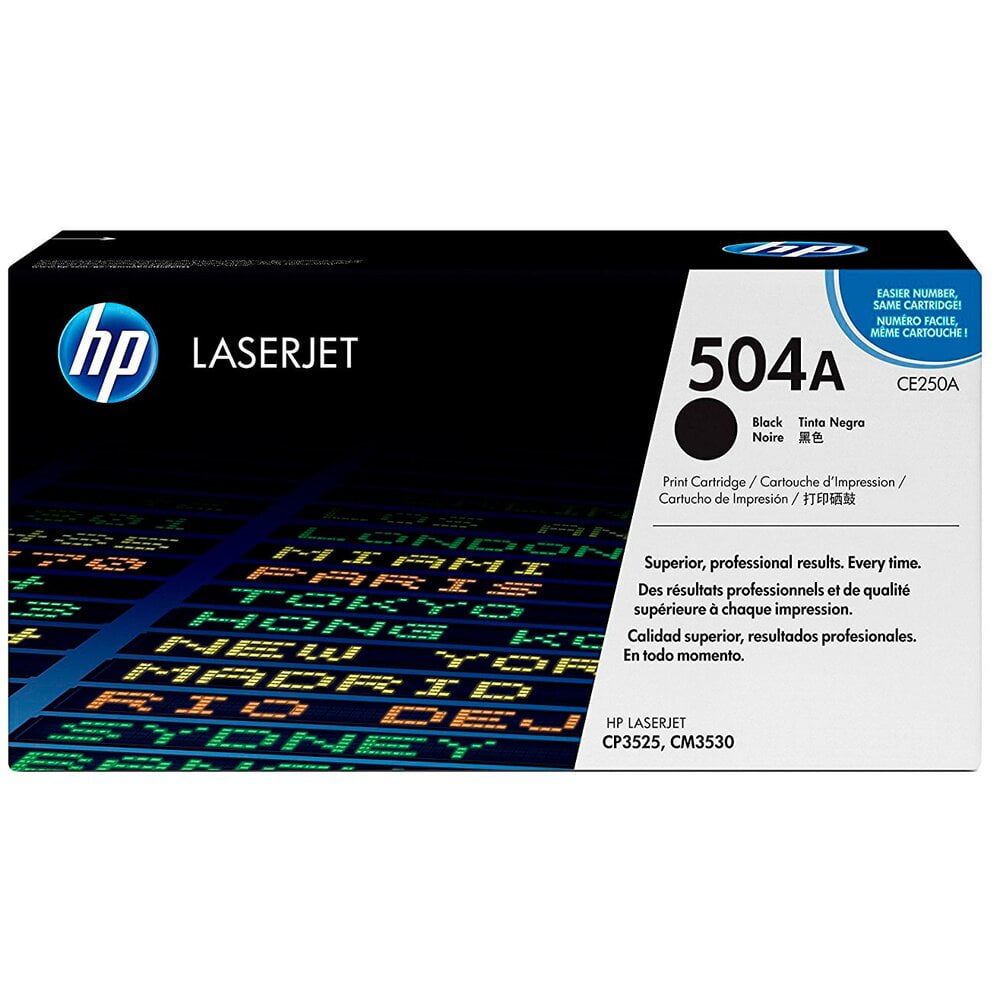 Картридж лазерный HP CE250A черный для CLJ CM3530/CP3525 5000 стр.