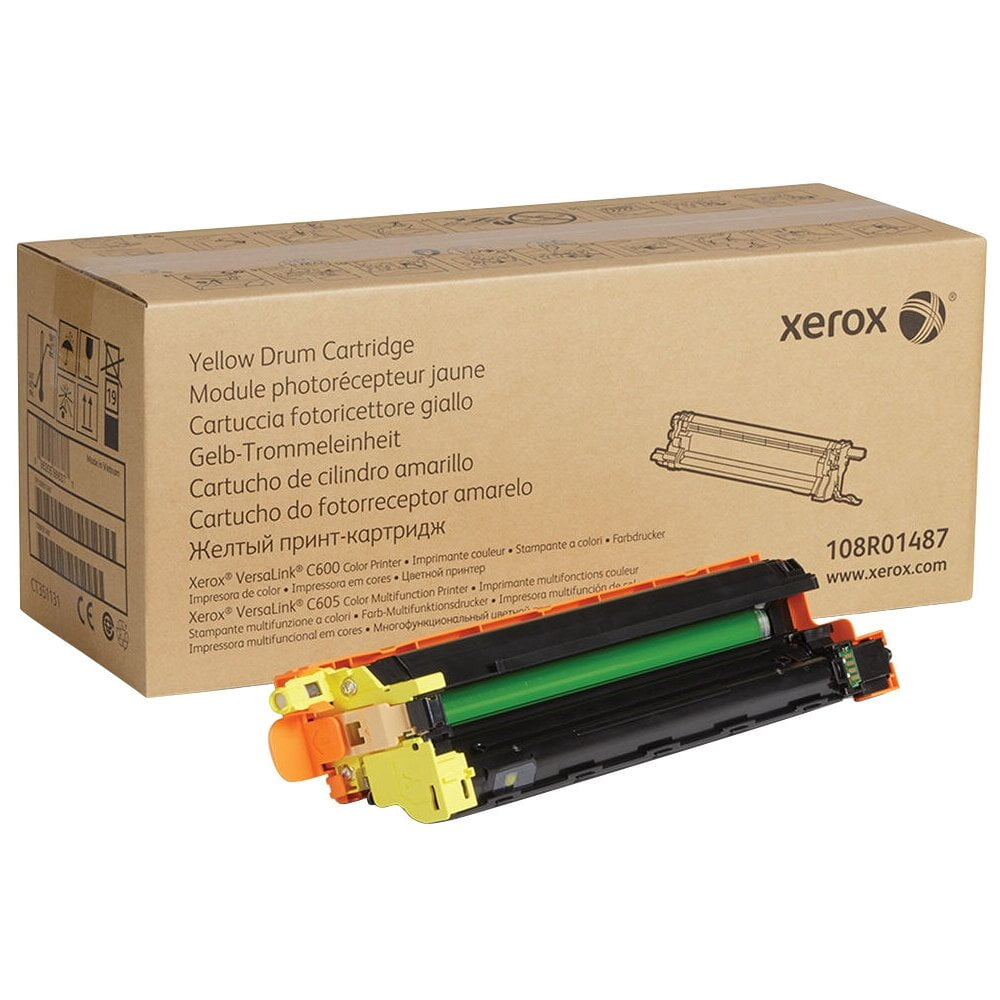 Барабан Xerox 108R01487 желтый,yellow (40000 стр)для VersaLink C600/C605(Channels)
