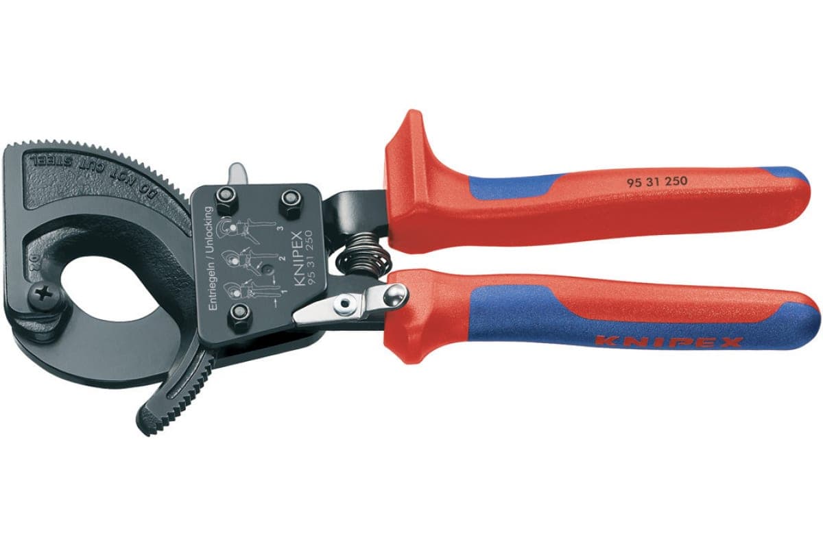 Кабелерез KNIPEX KN-9531250 250 мм типа трещетка