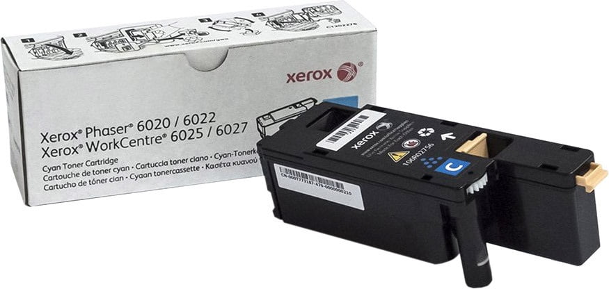 Картридж лазерный Xerox 106R02760 голубой для Phaser 6020/22/WC 6025/27 (1000 стр.)(Channels)