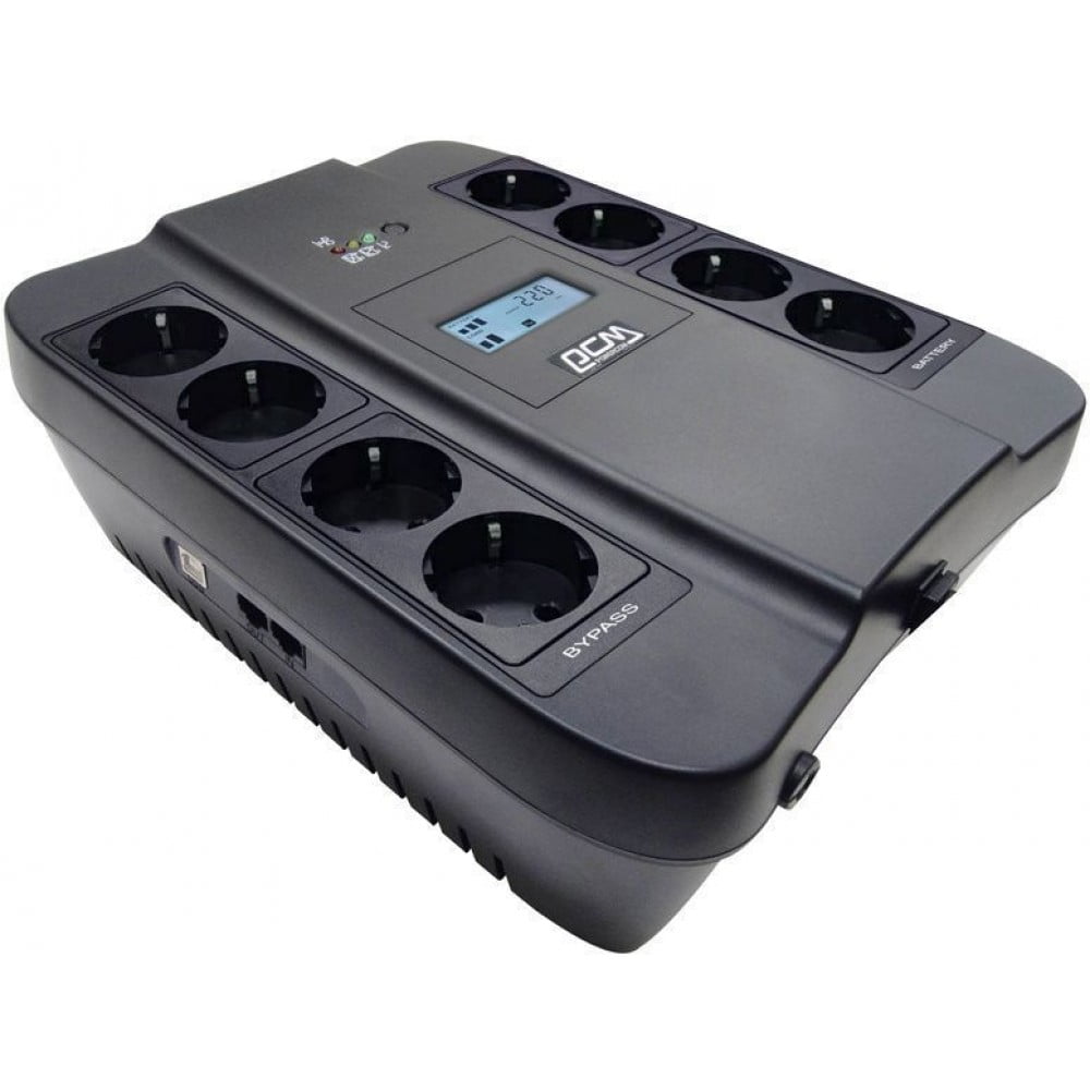 Источник бесперебойного питания Powercom Spider SPD-750U LCD 450Вт 750ВА черный
