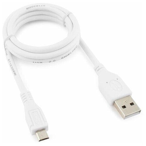 Кабель USB2.0 Pro Cablexpert CCP-mUSB2-AMBM-1M, AM/microBM 5P, 1м, экран, черный, пакет