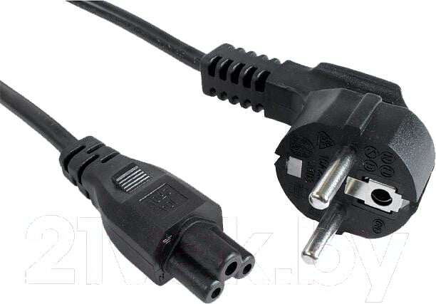 Кабель питания для ноутбуков Cablexpert PC-186-ML12 1.8м, 3-pin, с зазем., пакет