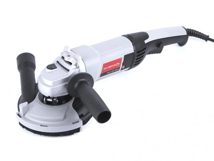 Угловая шлифовальная машина ИНТЕРСКОЛ МШУ-125/1400Э 380.1.0.00