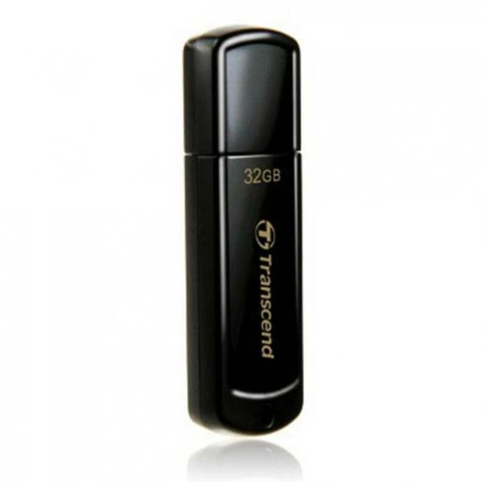 Флешка USB Transcend JetFlash 350 (TS32GJF350), 32Gb, USB 2.0, R/W 15/7, черный