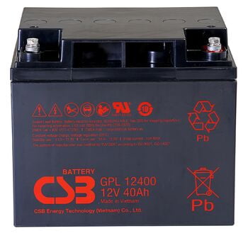 Батарея для ИБП CSB GPL 12400 (12V, 40Ah)